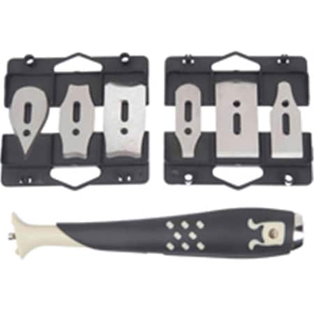 Dendesigns 10450 Contour Scraper Kit - 6 Blades DE3676679